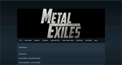 Desktop Screenshot of metalexiles.com